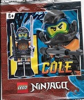 Lego Ninjago Seabound Cole #9 Minifigur Foil Pack Set 892180