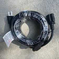 Kasonic 25 Feet Indoor/Outdoor Extension Cord Black