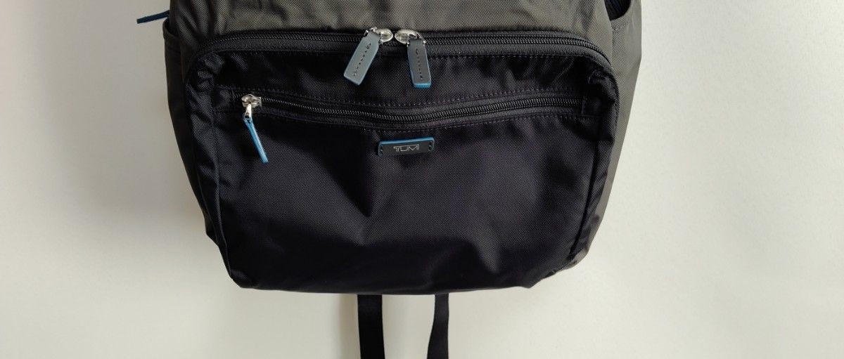 TUMI Packable Backpack Black Gray Lightweight Tra… - image 10