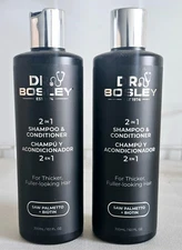 BOSLEY Dr BOSLEY 2 in 1 SHAMPOO & CONDITIONER THICKER FULLER LOOKING 10.1oz DUO