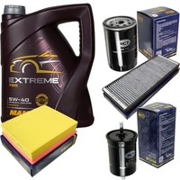SCT Inspektionspaket 5L Mannol 5W-40 FüR Audi A4 1.6 1.8 VW Passat Variant