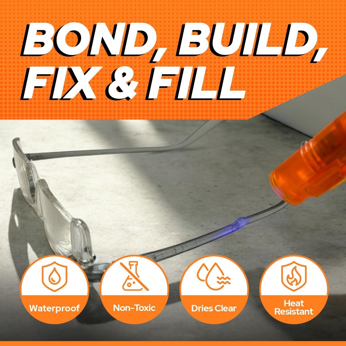 ボニックプロ Bondic Pro UV Resin Kit Liquid Plastic Welding Kit, Ultraviolet UV