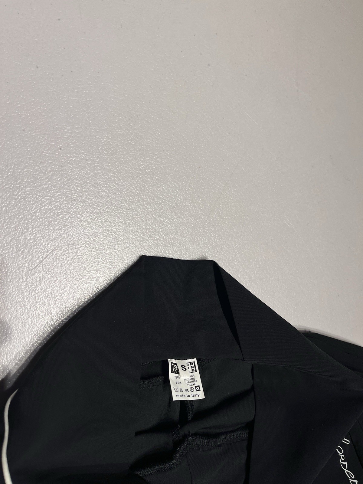 For Horses Breeches Womens Small Black Equestrian Tights Pants Nylon Italy 23x26