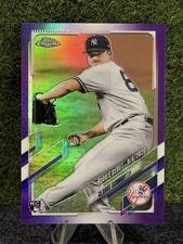2021 Topps Chrome Purple Refractor #USC81 Clarke Schmidt RC Rookie Card Yankees
