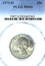 1979-D WASHINGTON QUARTER (PROOF LIKE) / PCGS MS65 / HARD TO FIND / VERY RARE