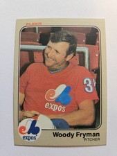 1983 FLEER WOODY FRYMAN #283 NM