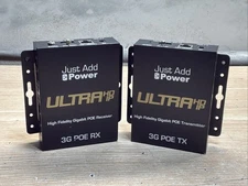 Just Add Power 3G High Fidelity Gigabit PoE Transmitter TX /RECEIVER / JUA3172