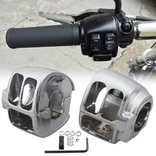 Handlebar Switch Housing Covers For Harley Dyna Sportster Softail Fat Boy FLSTF