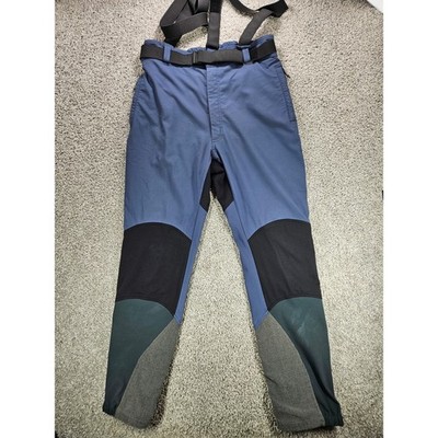 Trangoworld Hiking Climbing Pants Mens XL Schoeller Dryskin Softshell Suspenders