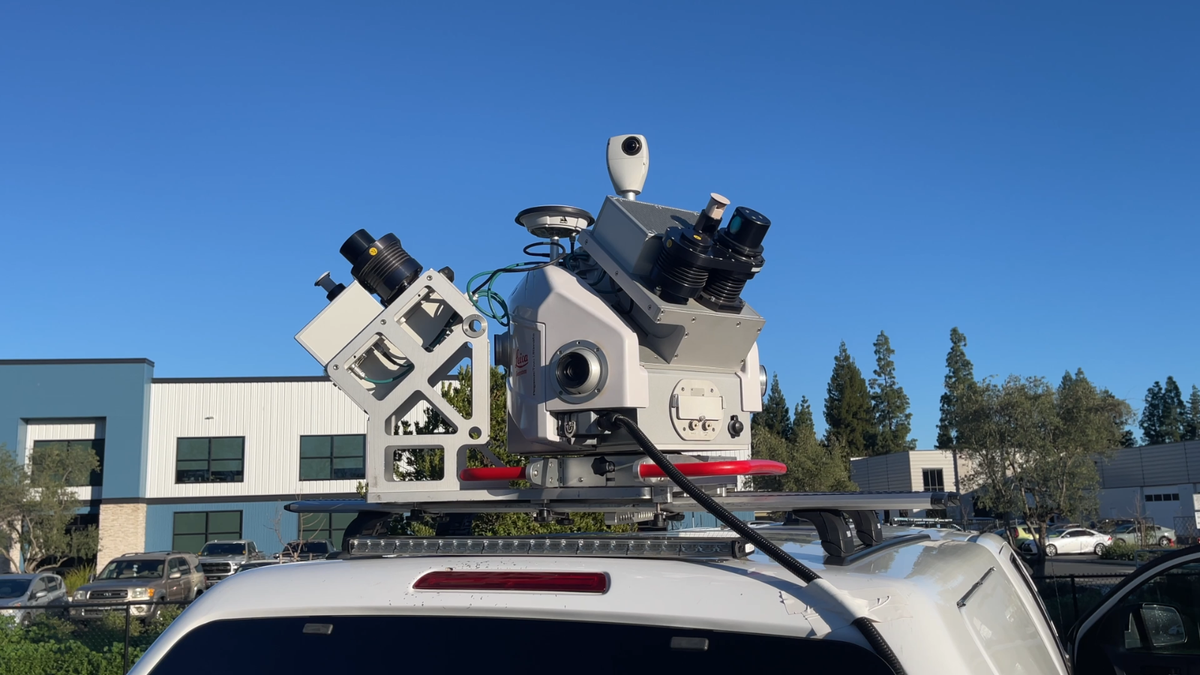 バンダイ ヒューマンプレイヤー ミライスコープ Leica Pegasus 2 ULTIMATE Mobile Mapping Lidar Dual Head Scanner