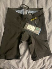 NWT ARENA Men's Powerskin Carbon Air2 Jammer Racing Suit Black/Gold - Size 32