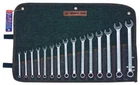 Wright Tool 752 15 pc. 12 Pt. Metric Combination Wrench Set, 7 mm to 22 mm