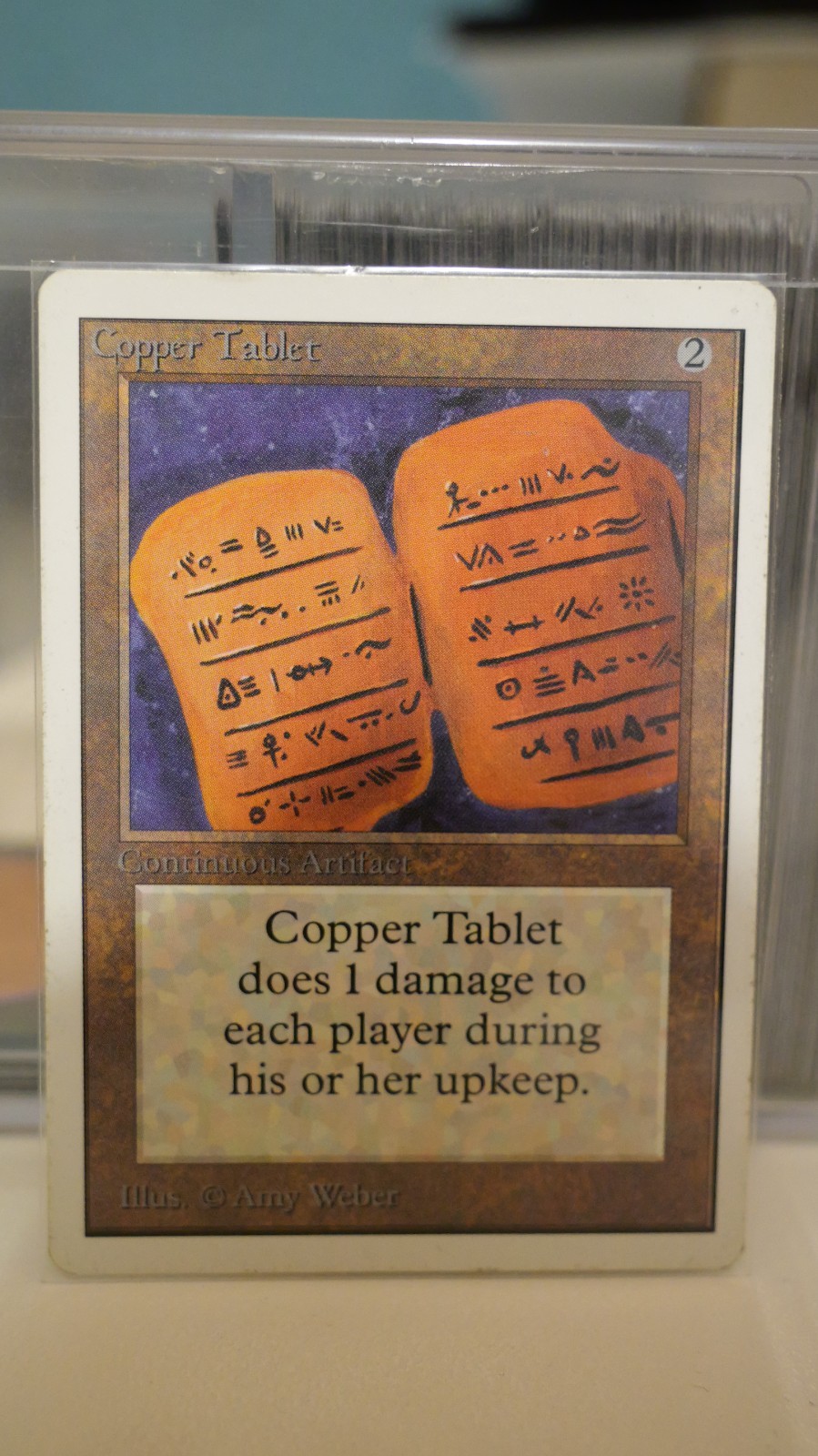 Copper Tablet - Unlimited (2ED) 1993 - MTG Magic the Gathering - Uncommon