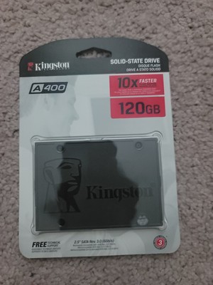 Kingston A400 120GB,Internal,2.5 inch (SA400S37/120G) Solid State Drive