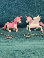 Unicorn Light Pull and Fan Pull Set - Unicorn decor - Unicorns