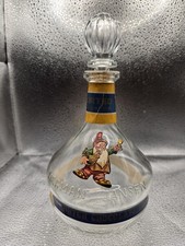 Vintage Herman Jansen Dutch chocolate liqueur decanter bottle With Gnome 