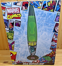 Marvel Comics Lava Lamp Hulk Green 41cm  - New