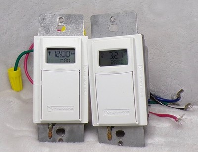 Intermatic 15 Amp 7-Day Indoor In-Wall Astronomic Digital Timer White Model ST01