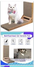 Cat Scratcher Wall Mounted L Shape Cardboard Large Space Saving By PETSPLICITY