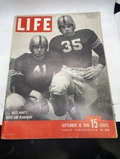 LIFE Magazine September 16 1946 West Point Football Davis Blanchard