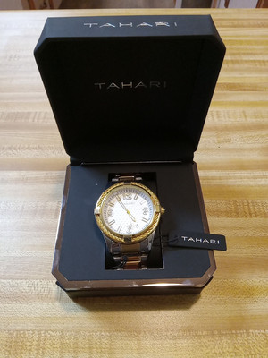 New Tahari Mens Watch TAH60043BU 60$ Or Best Offer