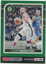 Khris Middleton 2024-25 NBA Hoops #22 Green Holo