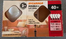 Sylvania 40watt Light Bulbs A19 Brand New 2 bulbs