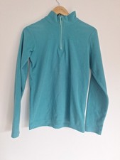 Mountain Warehouse Gr&ouml;&szlig;e 13 Jahre Fleece Viertel Rei&szlig;verschluss Logo Langarm