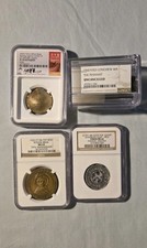 NGC Lot Of Slabs - Coin Die - Tokens - Medals