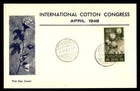 Mayfairstamps Egypt FDC 1948 international cotton congress First Day Cover aaz_7