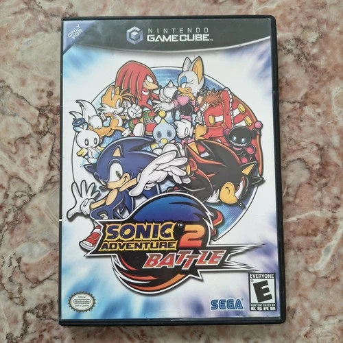Sonic Adventure 2 Battle  NO MANUAL - NINTENDO Gamecube