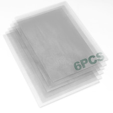 6PCS CHAYUFUN 304 Stainless Steel Wire Mesh Screen, 1Mm Hole 20 Mesh, No Rust an