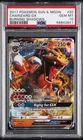 2017 POKEMON SUN & MOON BURNING SHADOWS #20 CHARIZARD GX PSA 10