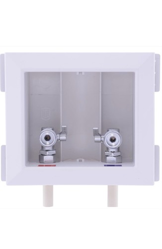Holdrite 1/2 Inch CTS x 3/4 Inch MHT Washing Machine Outlet Box New