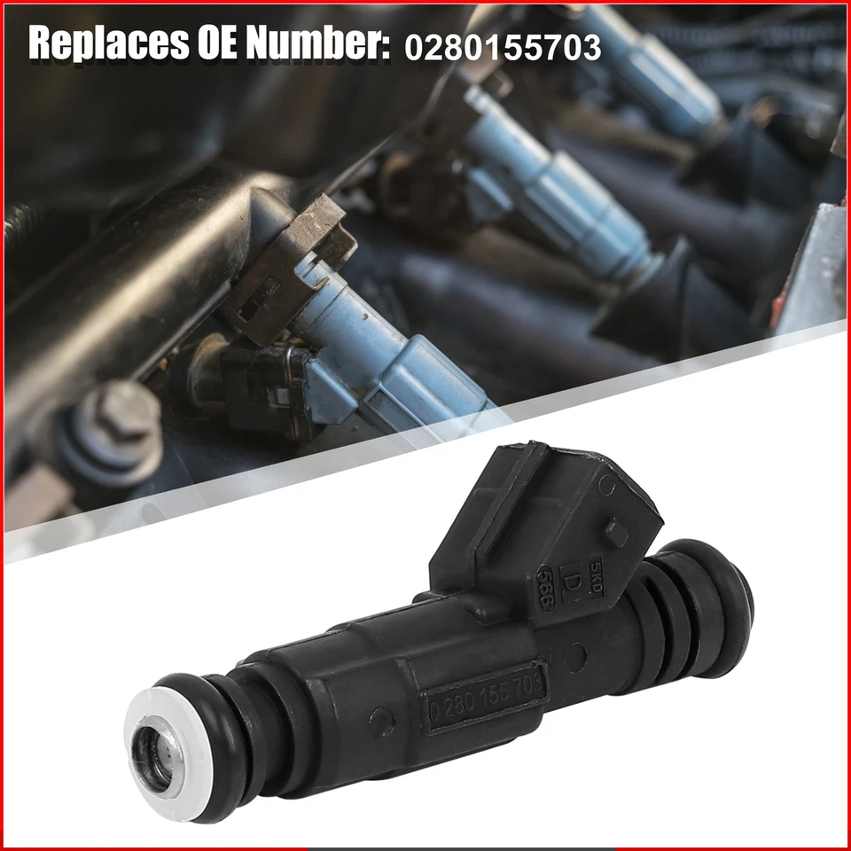 0280155703 Iniettori per Jeep Cherokee Wrangler 4.0L 87-98 6 pezzi - Immagine 2 di 4