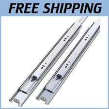 Silent Soft-Close 22" Drawer Slides, 10 Pairs