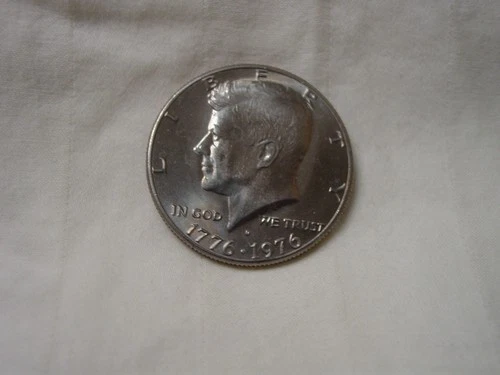 1976 D Kennedy Half Dollar from a BU Bank Roll. Nice Coin! Free S&H