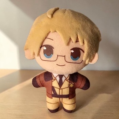 Hetalia Axis Powers Alfred F Jones 10CM Plush Doll Toy Pendant