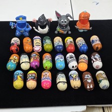 Mighty Beanz Huge Lot 23 Beans 4 Runners Moose Toys Series 2 Baseball Wizard