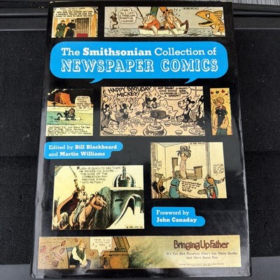 The Smithsonian Collection of Newspaper Comics 1977 Abrams HC DJ Williams