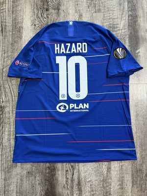 Eden Hazard Chelsea Jersey Nike 18/19 Vaporknit Europa League Size
