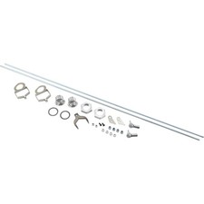 Speedway Motors 1946-1948 Lincoln Style Polished Aluminum Door Latch Buttons