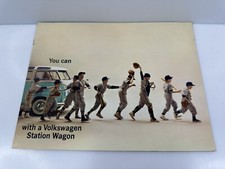 Vintage 1962 Volkswagen VW Deluxe Bus Consumer Catalog Brochure USA HTF