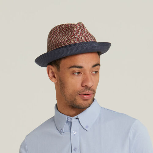 Dasmarca ENZO Sommer Mischfarben Zopf Retro Trilby Hut - Bild 8 von 23