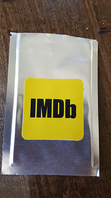 2016 SDCC COMIC CON EXCLUSIVE IMDB MOVIE & TV STARS TRADING CARDS WRAPPER