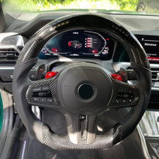 Carbon Fiber LED Steering Wheel for BMW G20 G80 G82 M2 M3 M4 1 2 3 4 with Heated