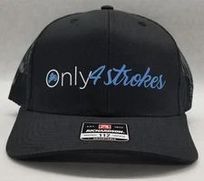 ONLY 4 STROKES MOTOCROSS SNAPBACK TRUCKER HAT HONDA KAWASAKI SUZUKI DIRT BIKE