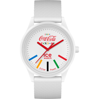 COCA COLA×ICE-WATCH - Team - White -Medium - 3H  019619