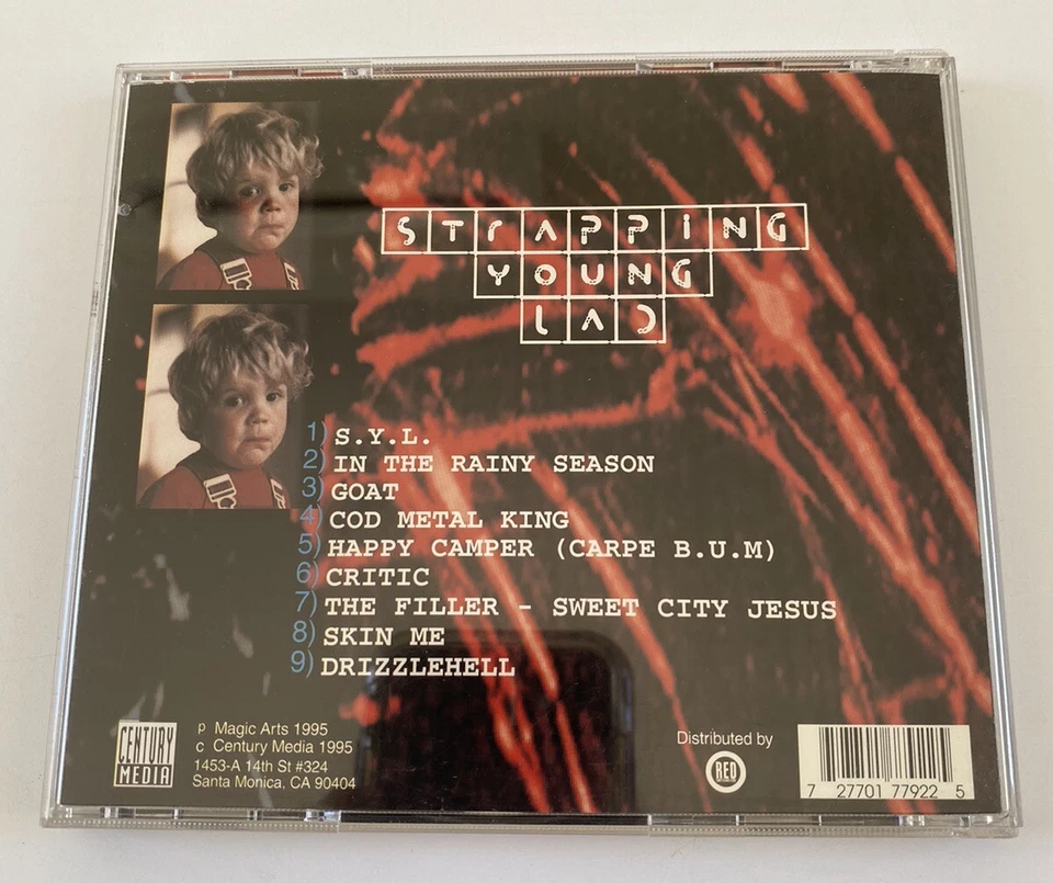 Strapping Young Lad - Heavy As A Really Heavy Thing CD 1995 Devin Townsend SYL - Image 2 of 3