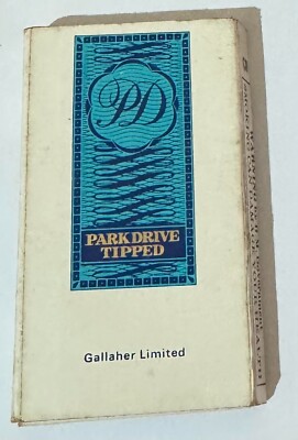 5 park drive cigarettes Park Drive Tipped 5 Empty Cigarette Packet